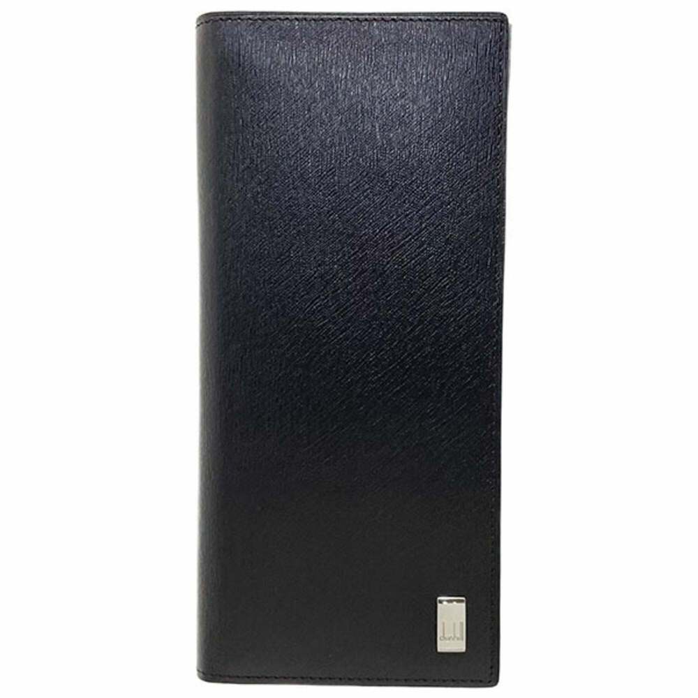 Dunhill Sidecar Leather Dark Brown Plate Long Wallet for Men KK-17236